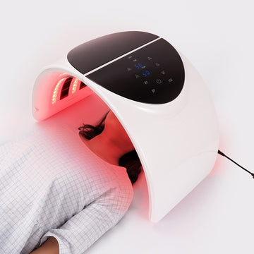 Foldable 7 Colors PDT LED Facial Mask Device